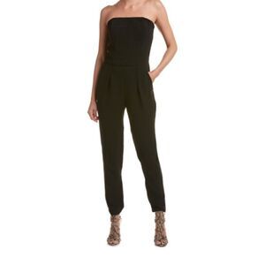 HYPR Black Pleated Jumpsuit